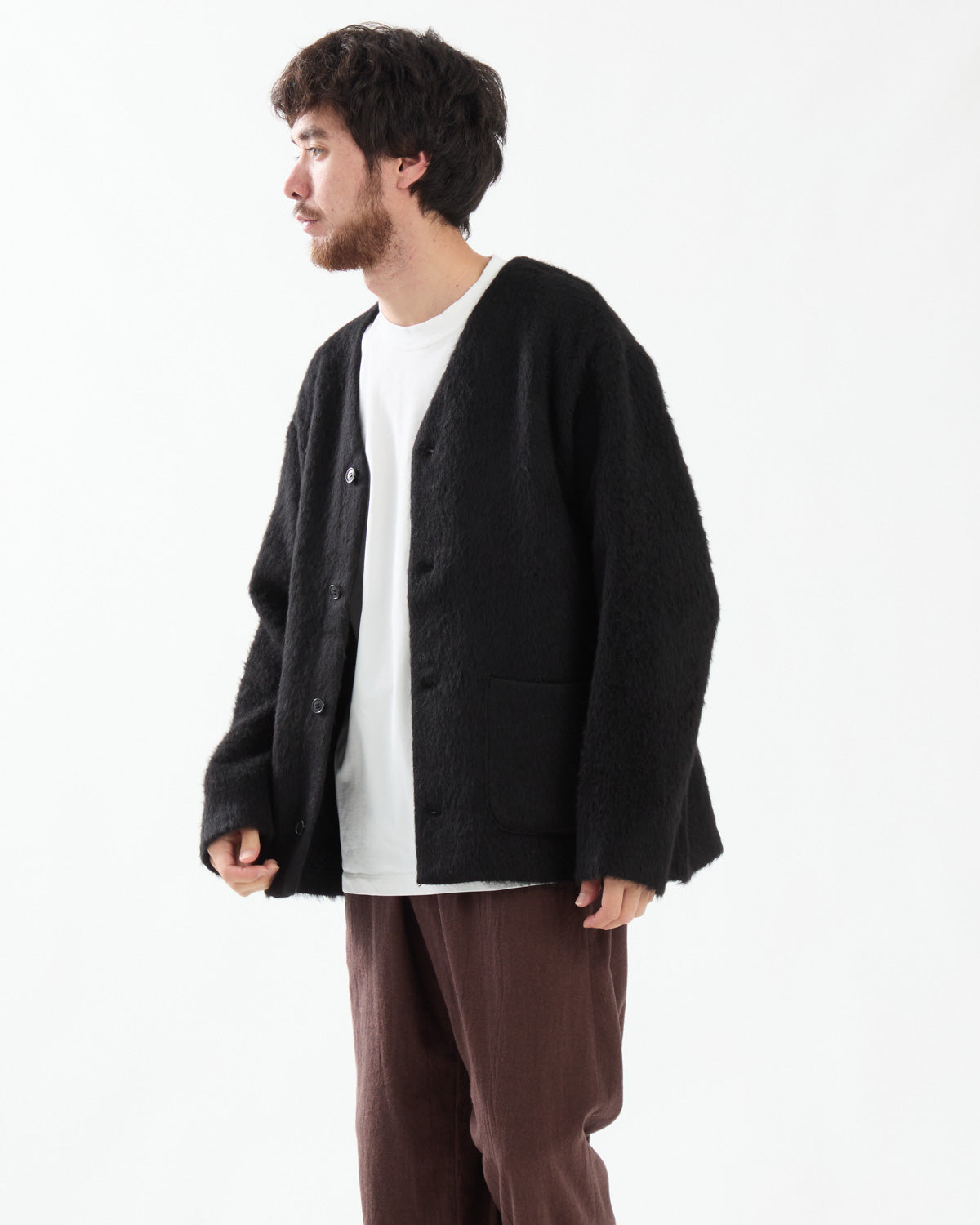 FRONTMAN SHAGGY CARDIGAN