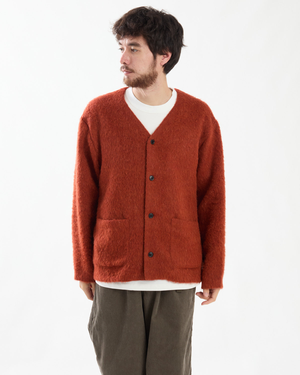 FRONTMAN SHAGGY CARDIGAN
