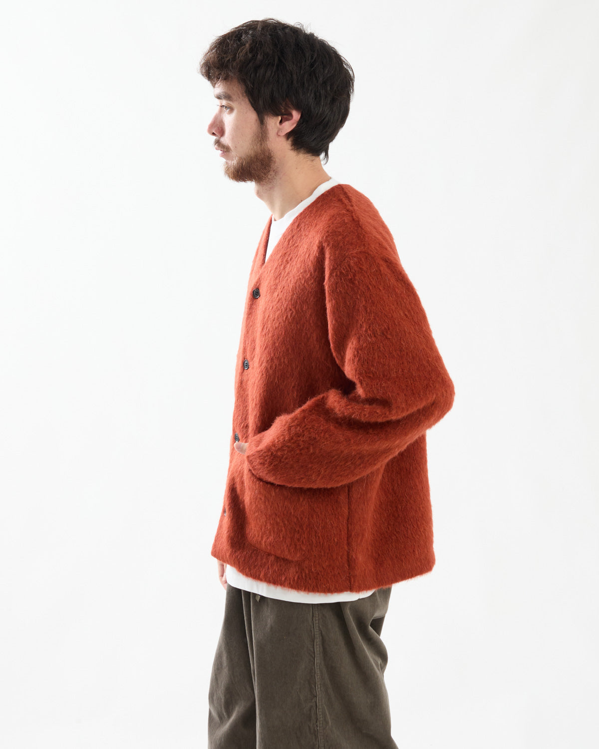 FRONTMAN SHAGGY CARDIGAN