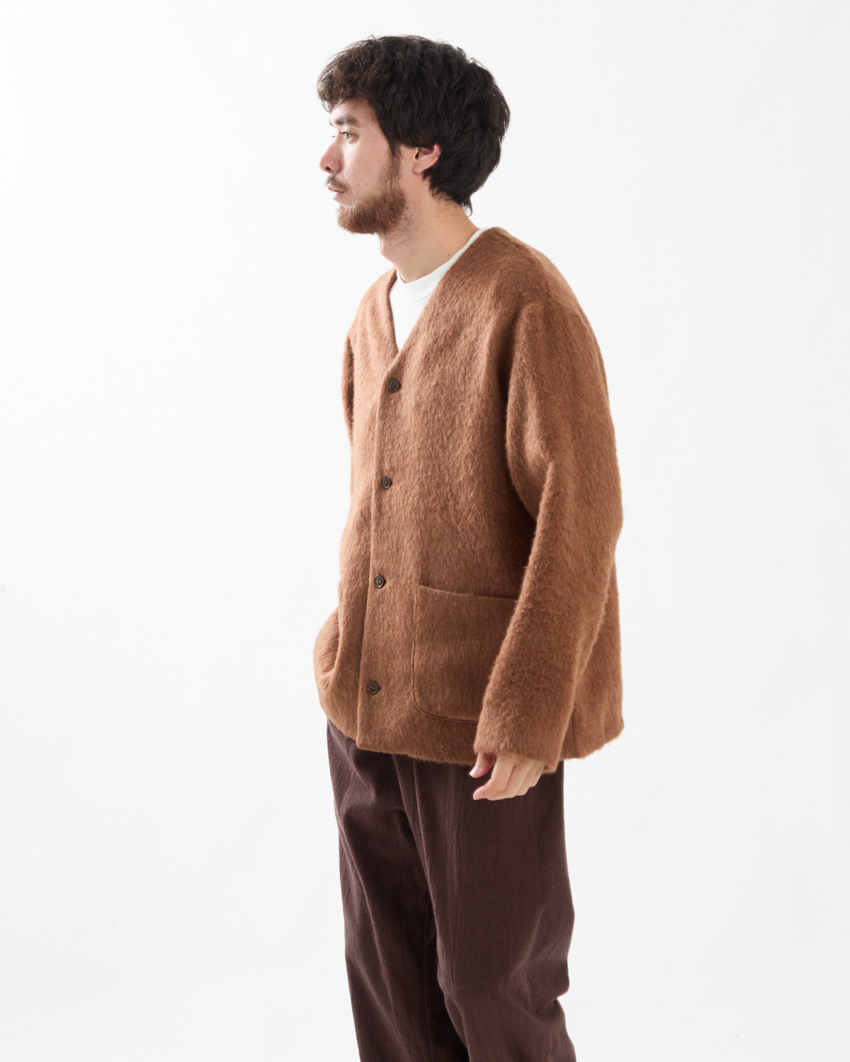 FRONTMAN SHAGGY CARDIGAN