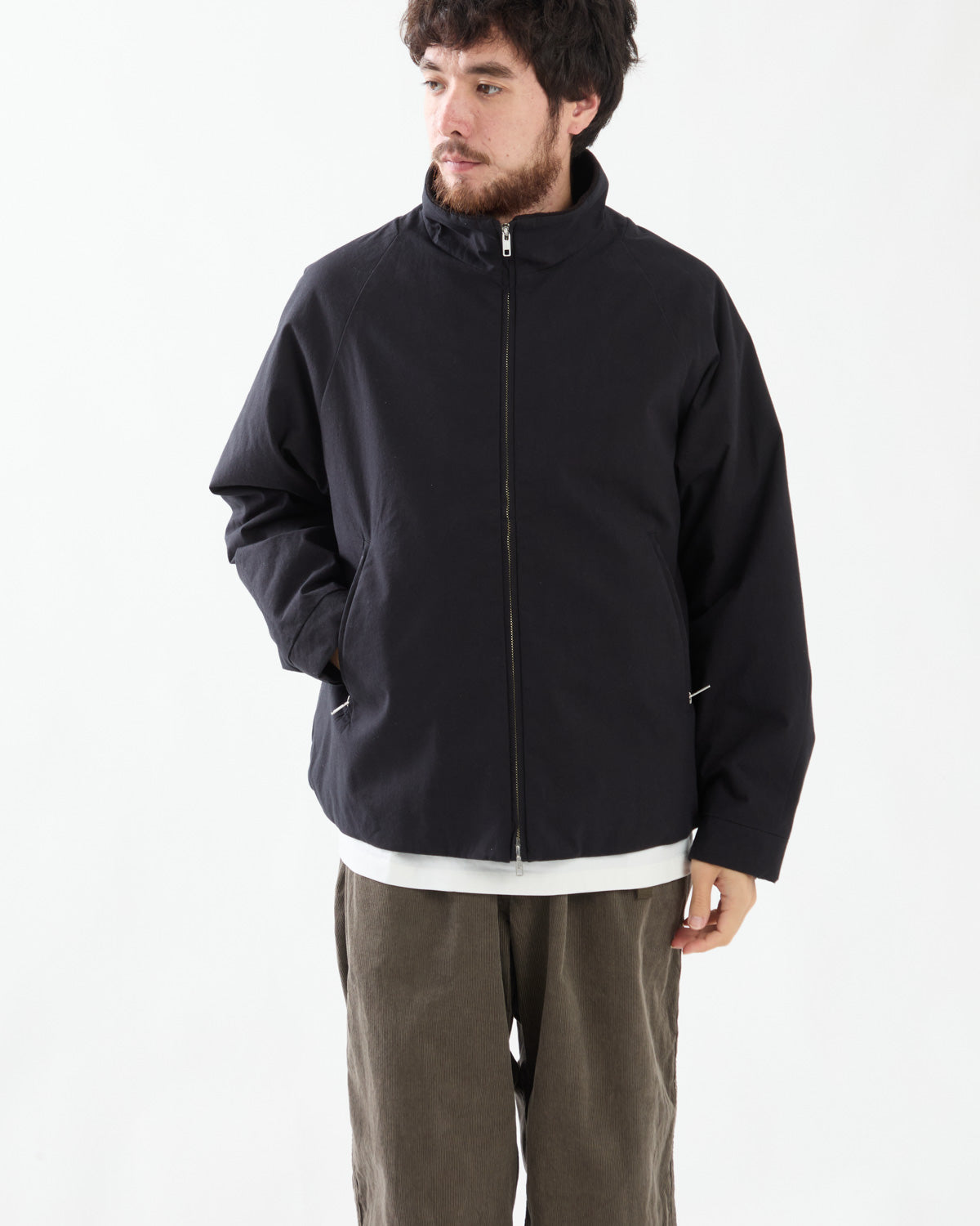 GENTLEMAN STAND COLLAR JACKET