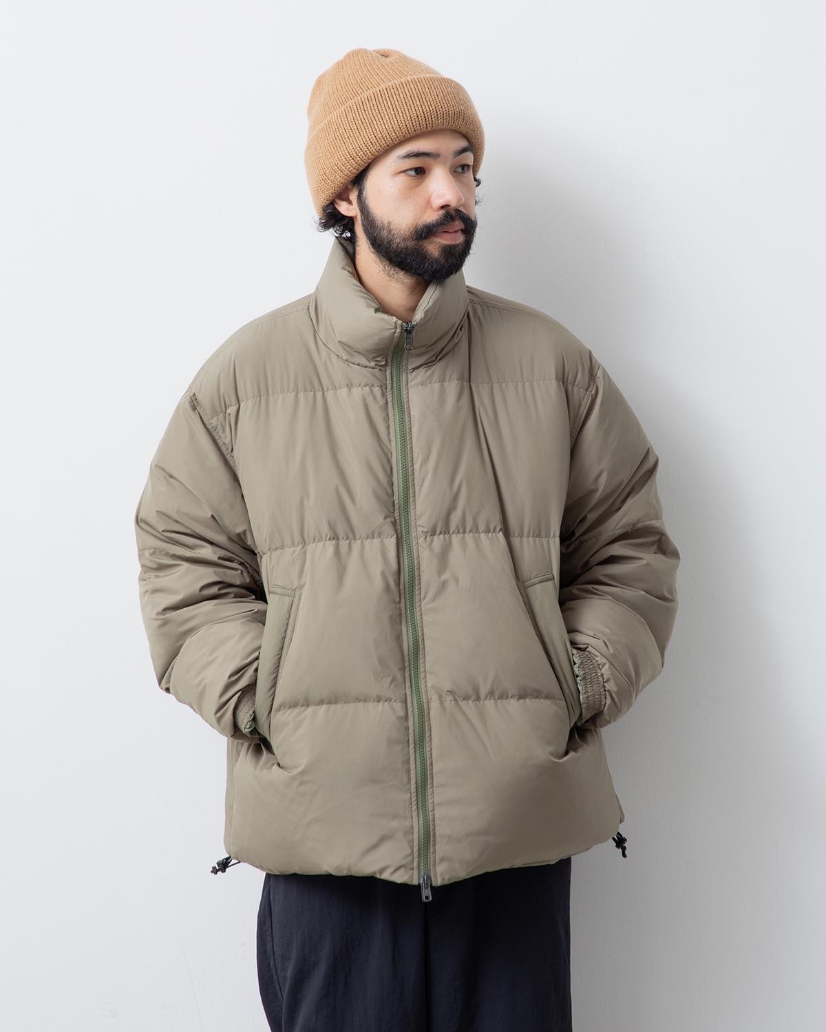 REVERSIBLE DOWN JACKET