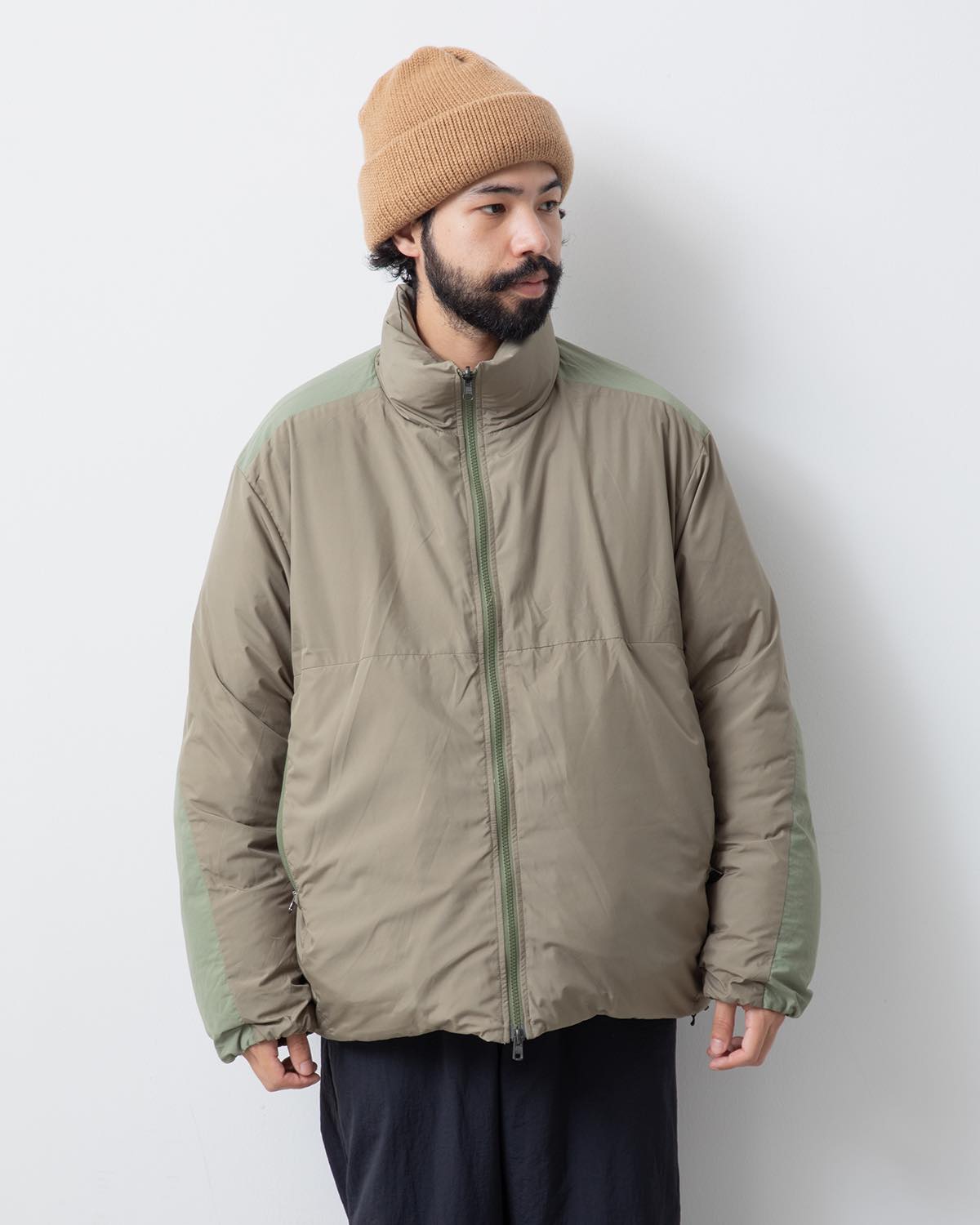 REVERSIBLE DOWN JACKET