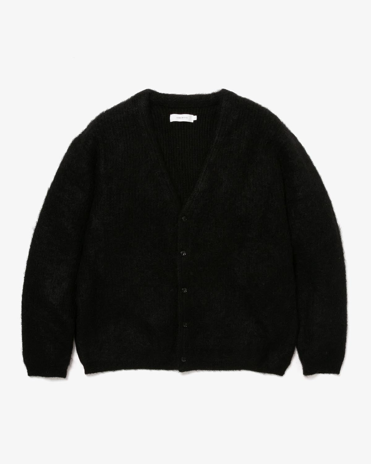 DONALD MOHAIR KNIT CARDIGAN