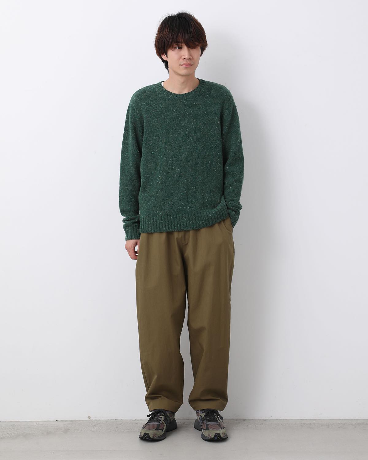 C/N LINED EASY PANTS