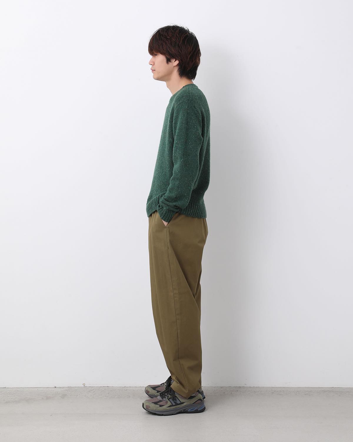 C/N LINED EASY PANTS