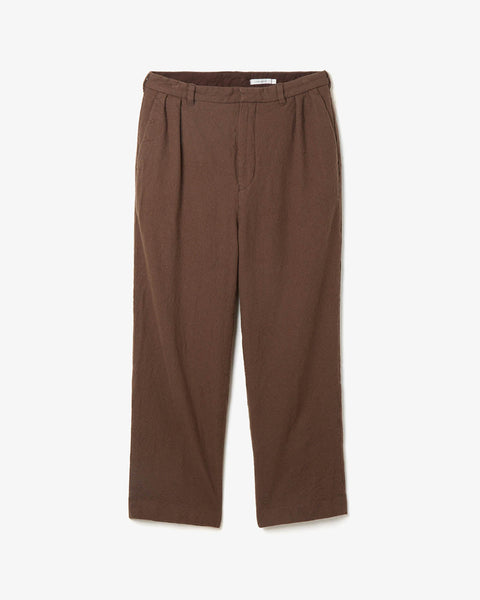 WOOL TUCK PANTS - WASHED – COVERCHORD
