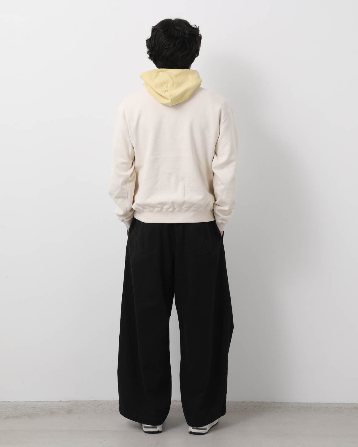LIGHT DENIM EASY BAGGY PANTS - OVERDYED