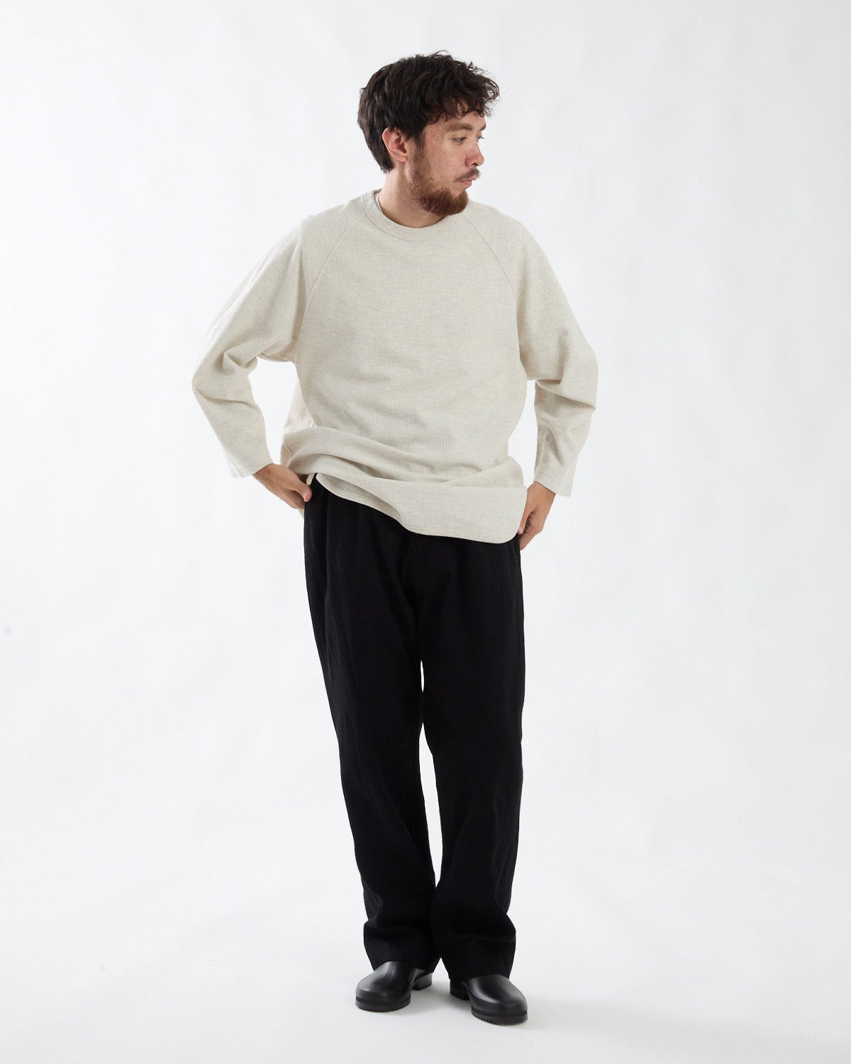 DENIM TROUSERS