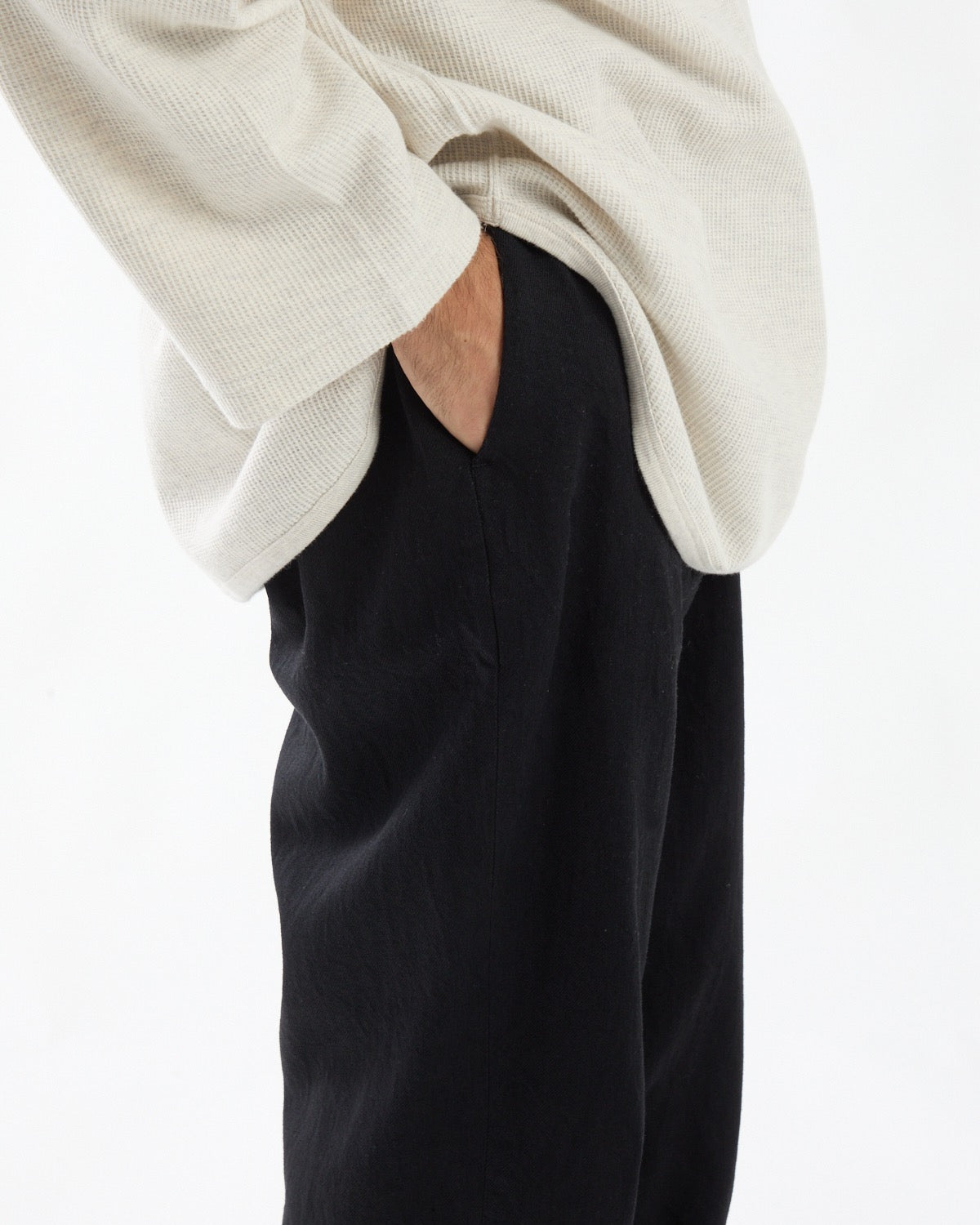 DENIM TROUSERS