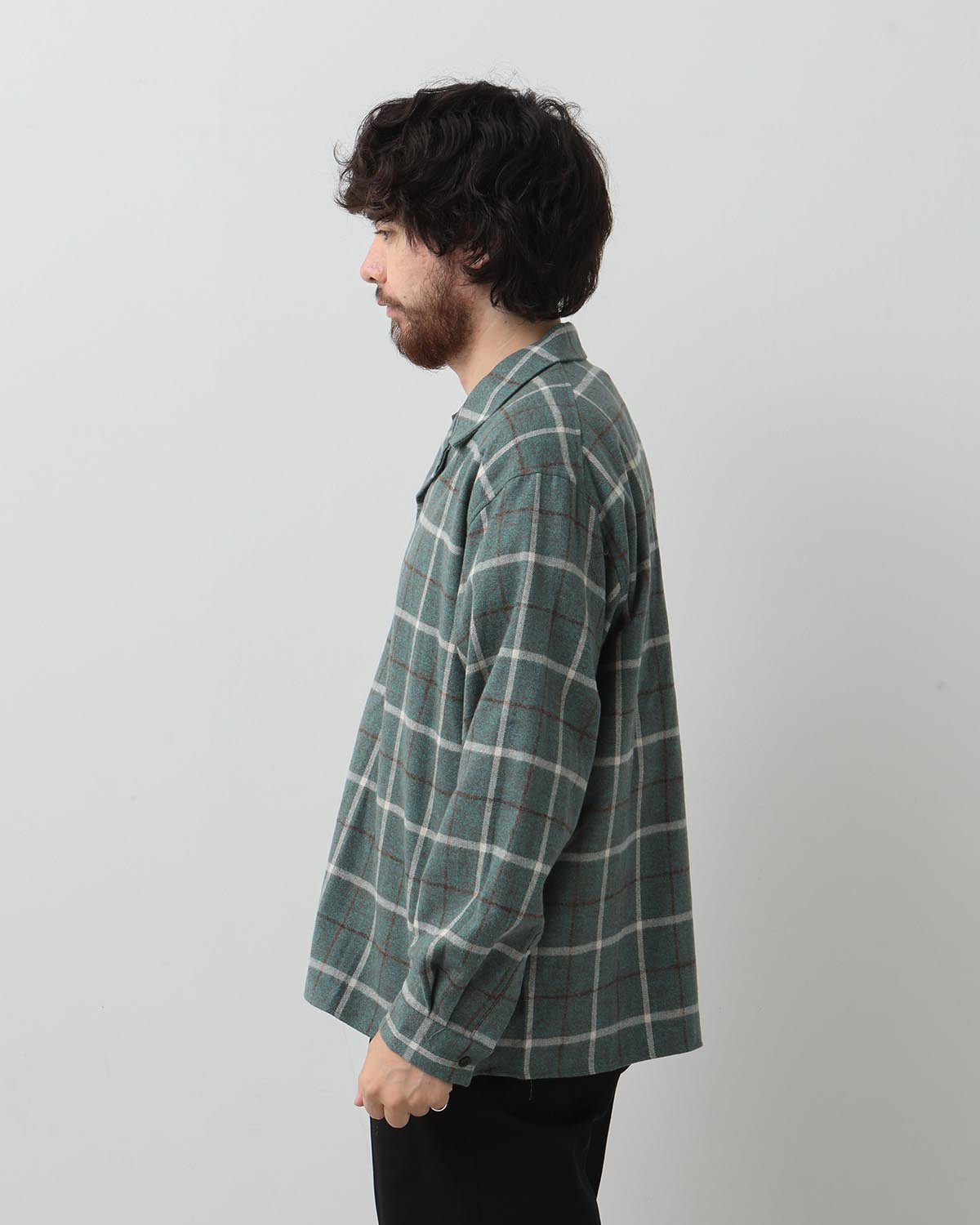 SEMI-DOUBLE CHECK SHIRT