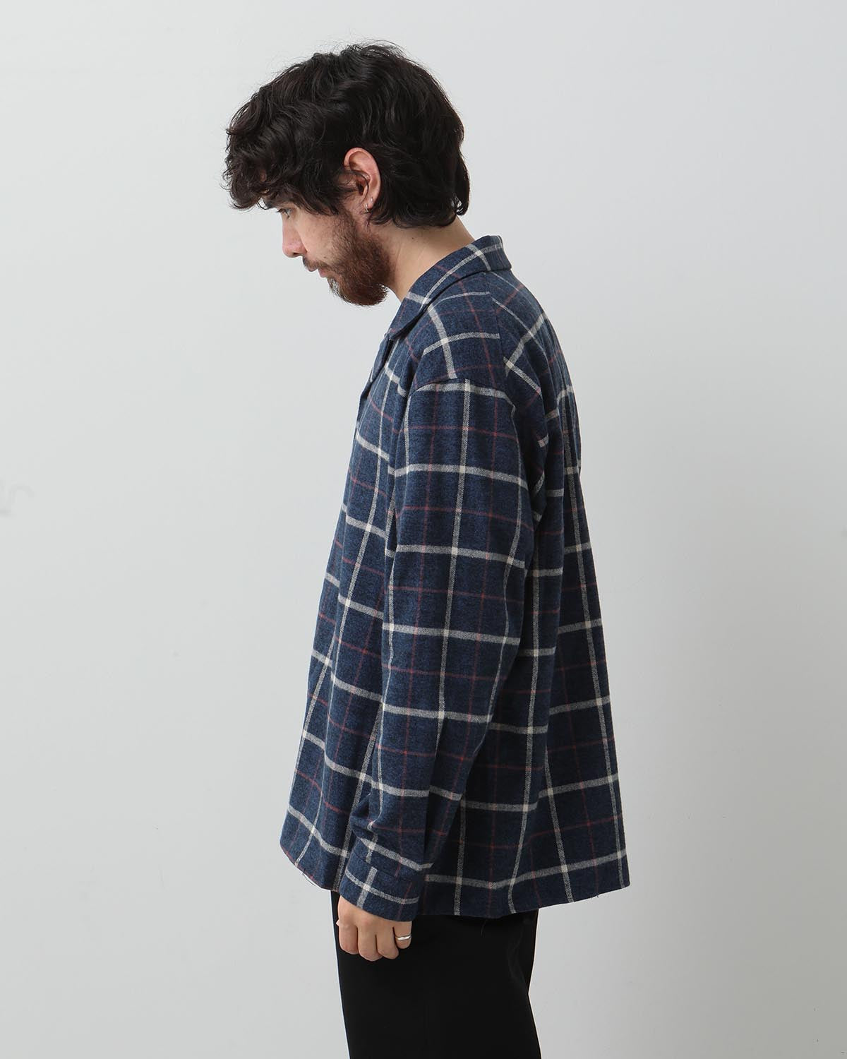 SEMI-DOUBLE CHECK SHIRT