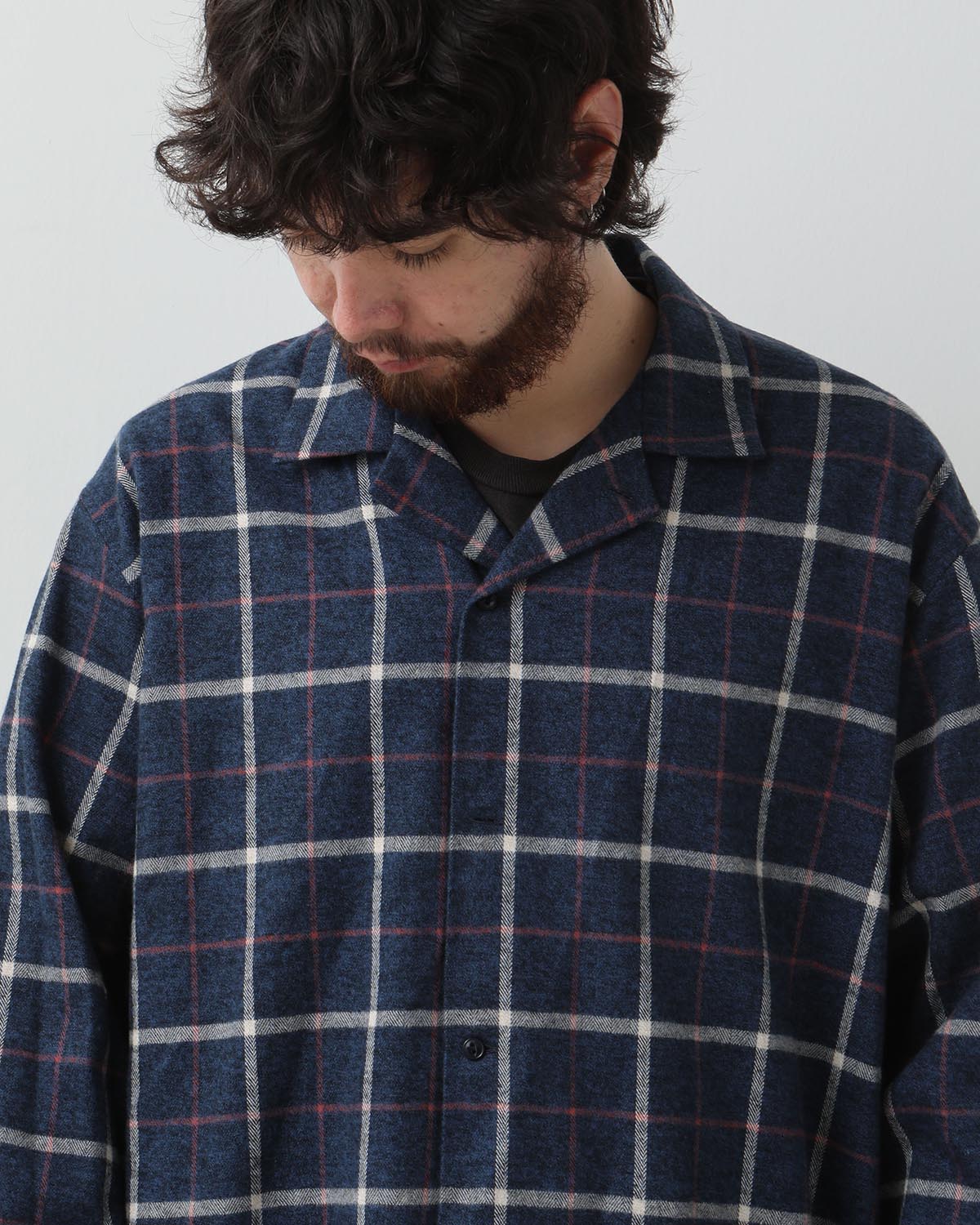 SEMI-DOUBLE CHECK SHIRT