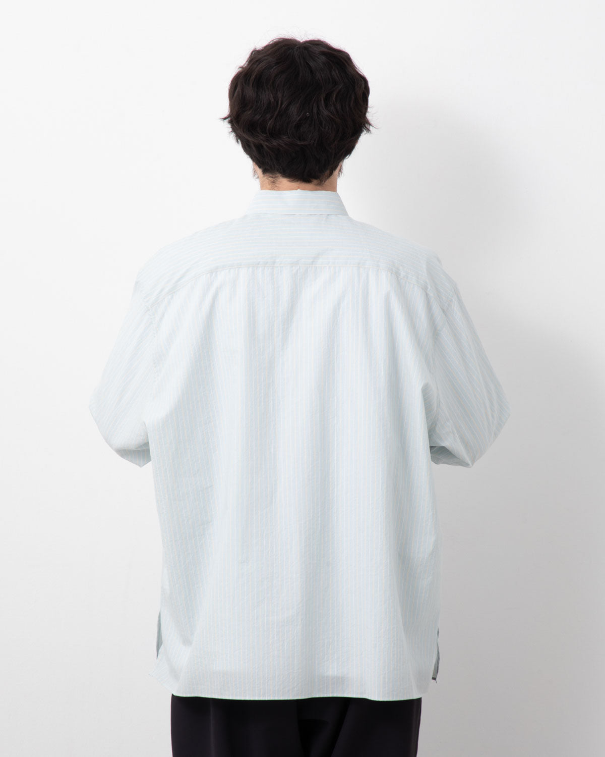GENTLE RESORT OVERSIZED STRIPE SHIRT