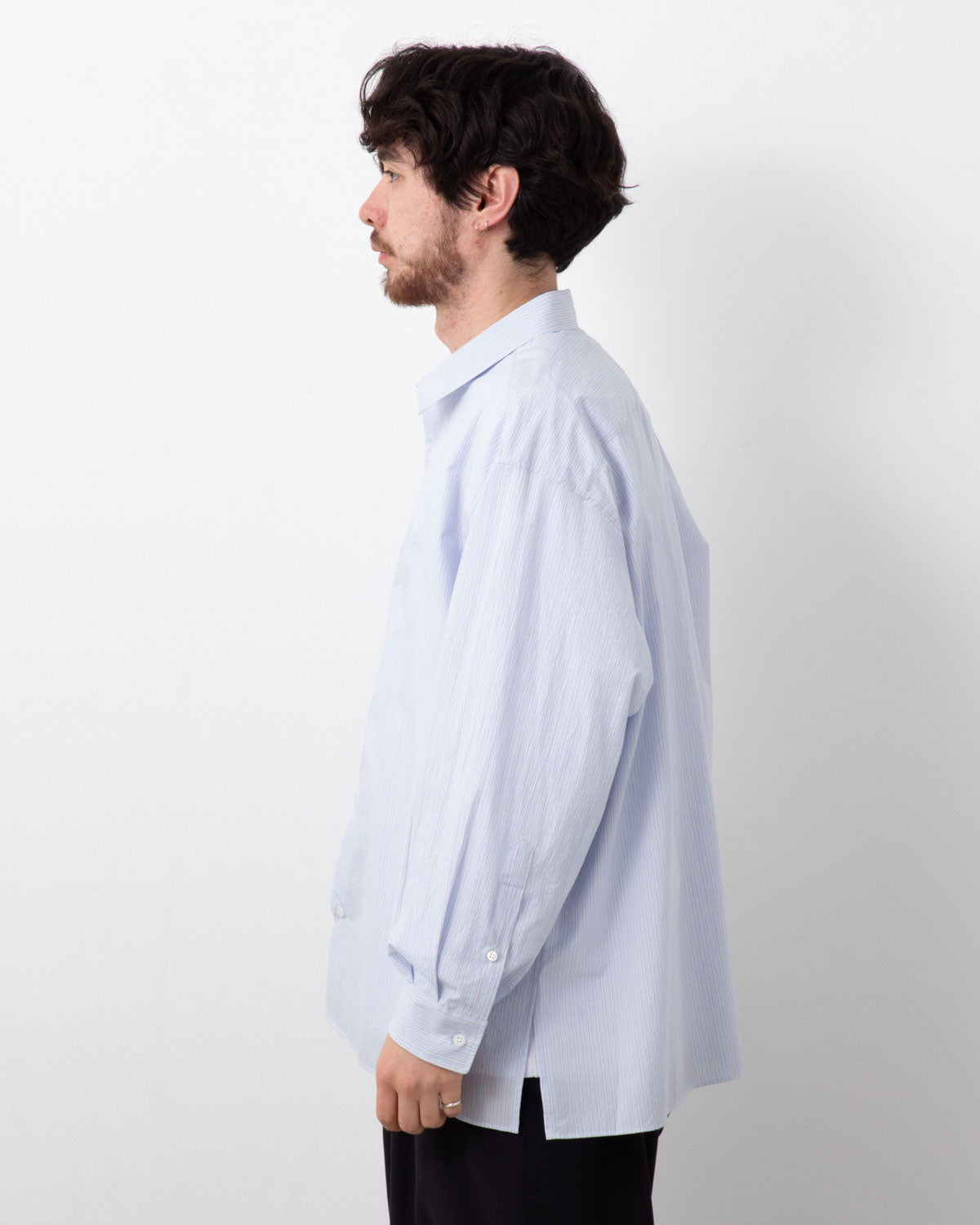GENTLE RESORT OVERSIZED STRIPE SHIRT