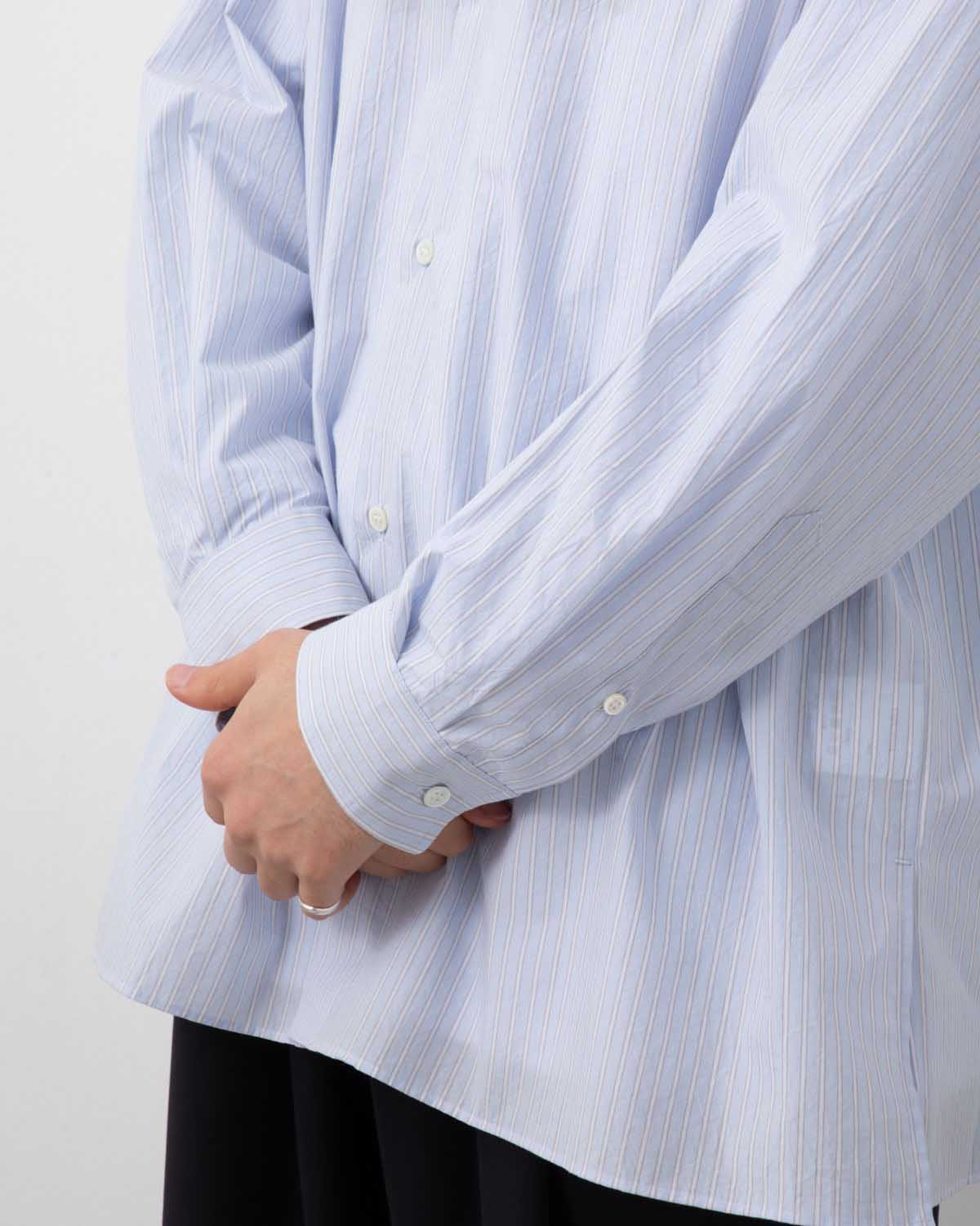 GENTLE RESORT OVERSIZED STRIPE SHIRT