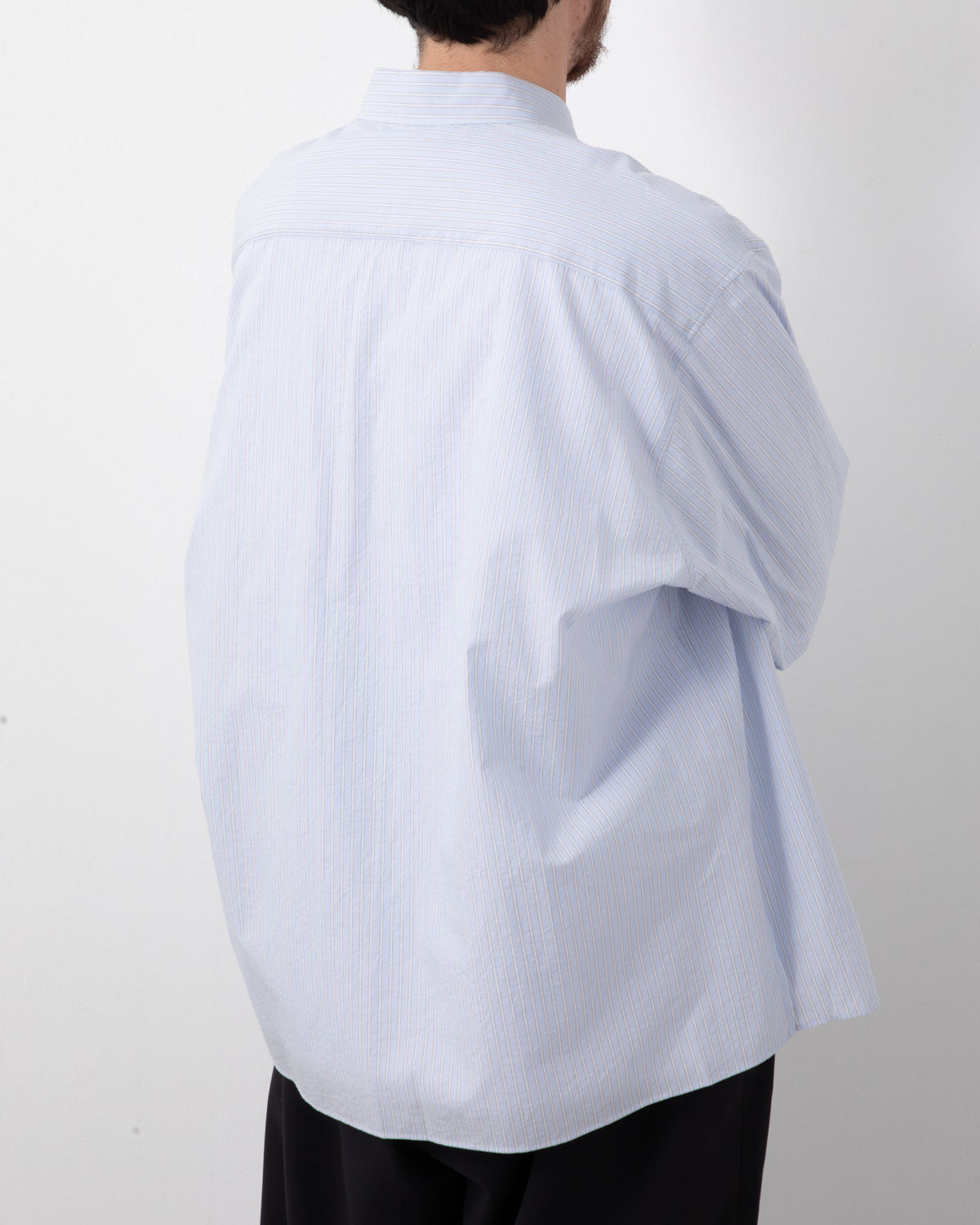 GENTLE RESORT OVERSIZED STRIPE SHIRT