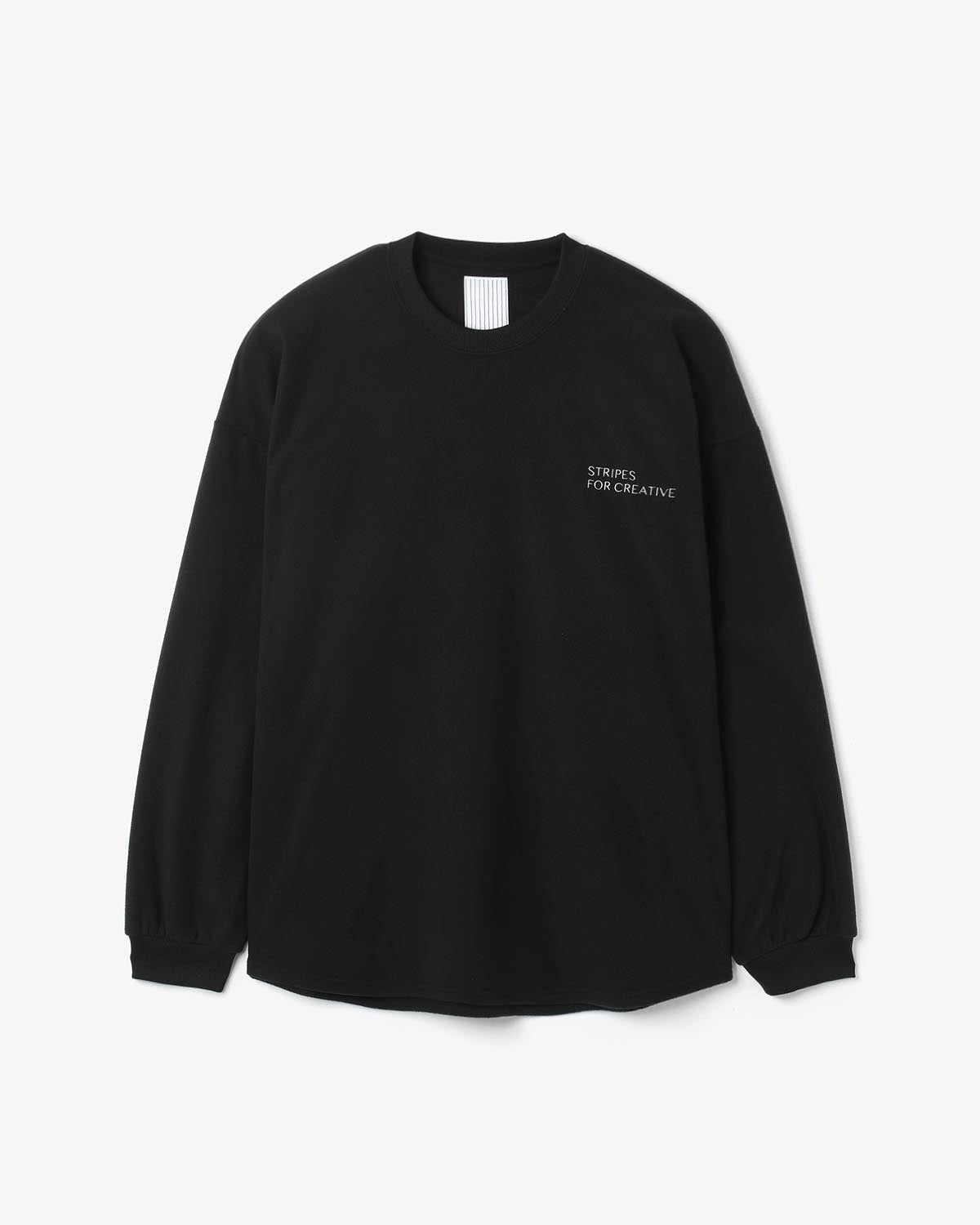 FLEECE SUPER BIG LS ROUND TEE