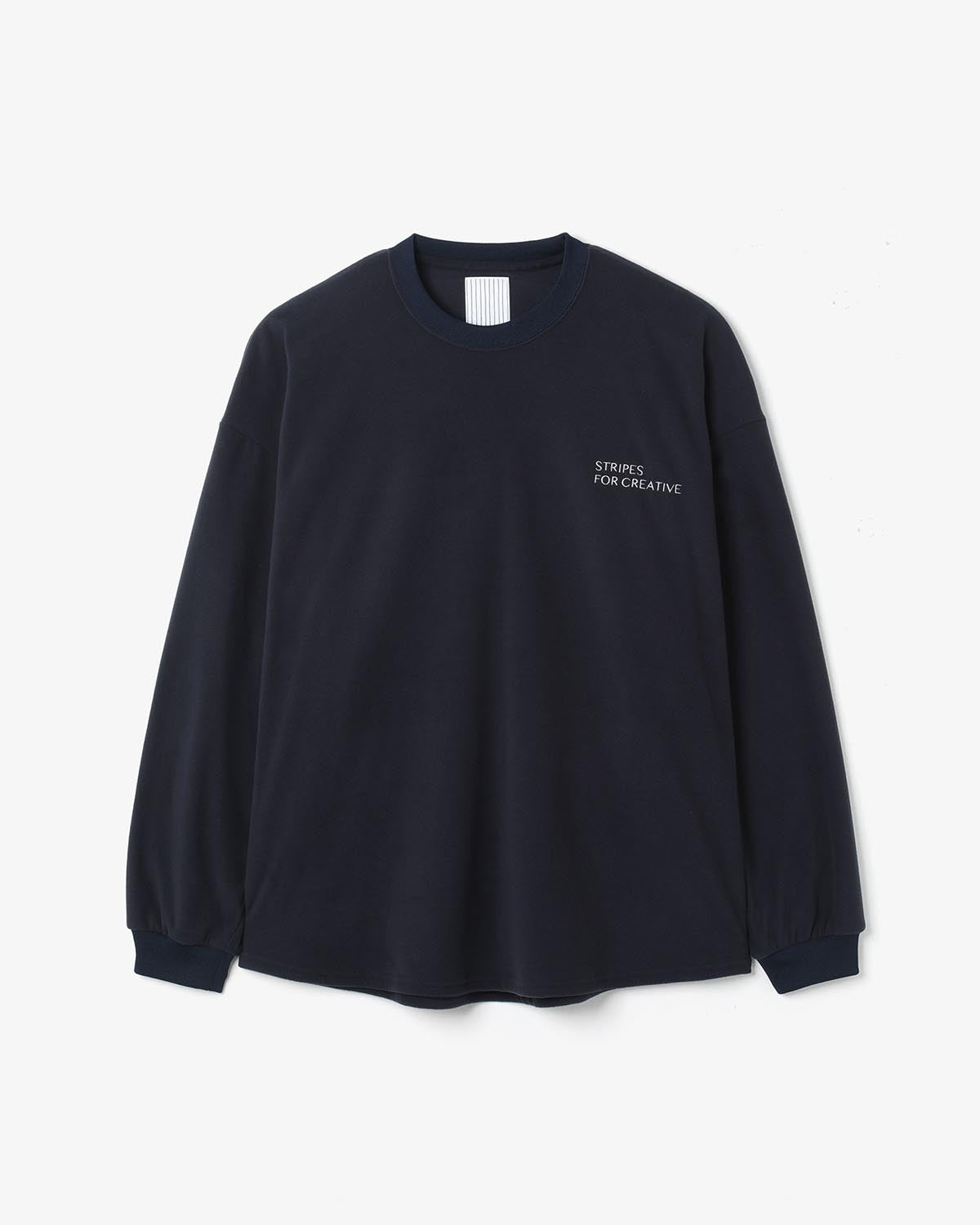 FLEECE SUPER BIG LS ROUND TEE