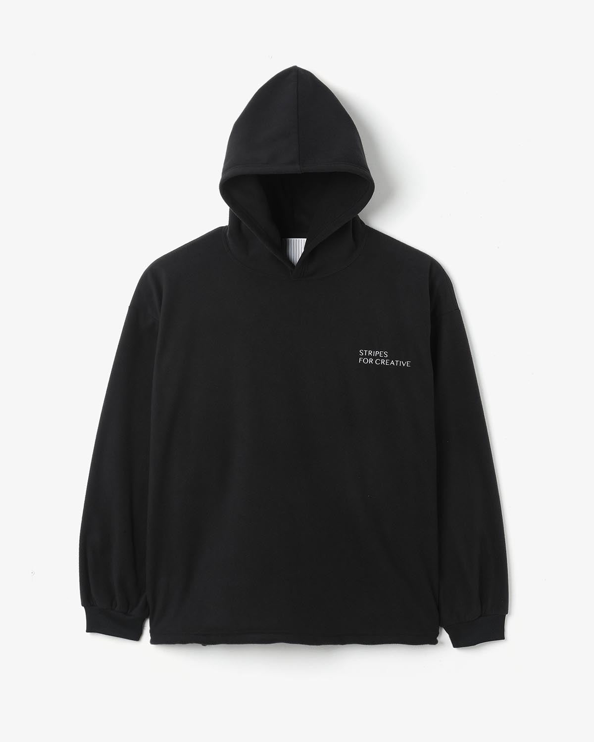 FLEECE SUPER BIG HOODY LS TEE