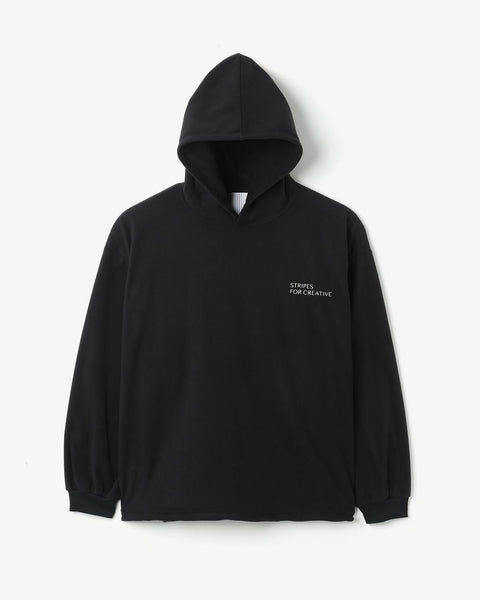 定価以下　see see SUPER BIG HOODY MESH LS L FLEECE SUPER BIG HOODY LS TEE – COVERCHORD
