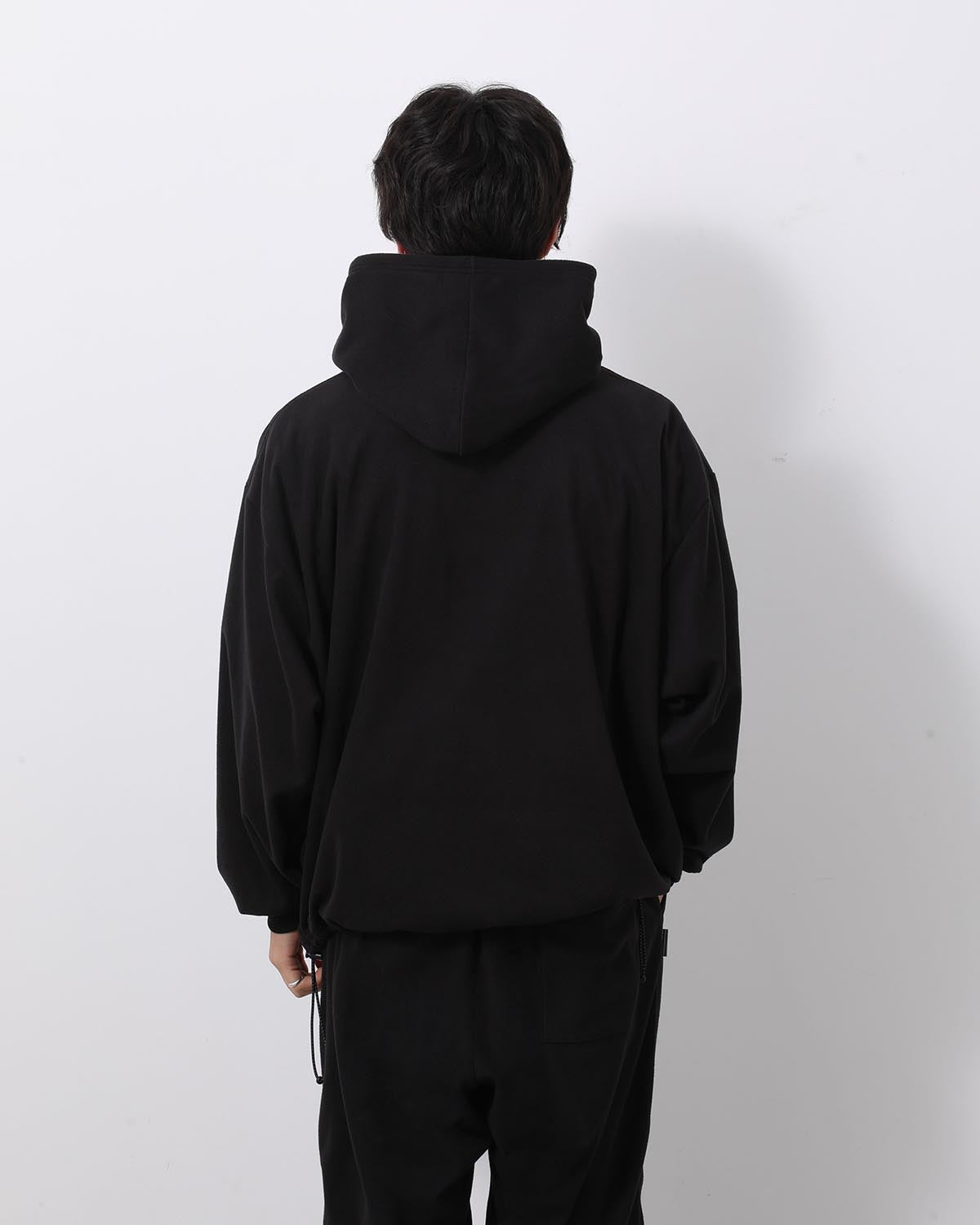 FLEECE SUPER BIG HOODY LS TEE