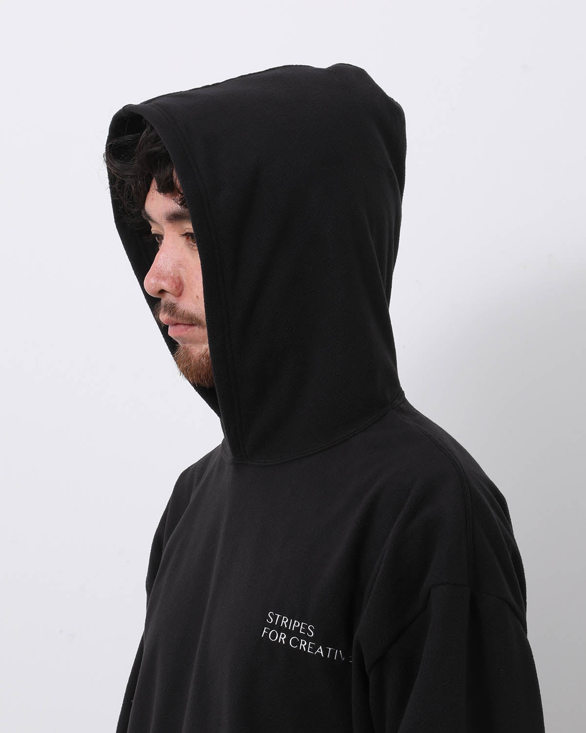 FLEECE SUPER BIG HOODY LS TEE