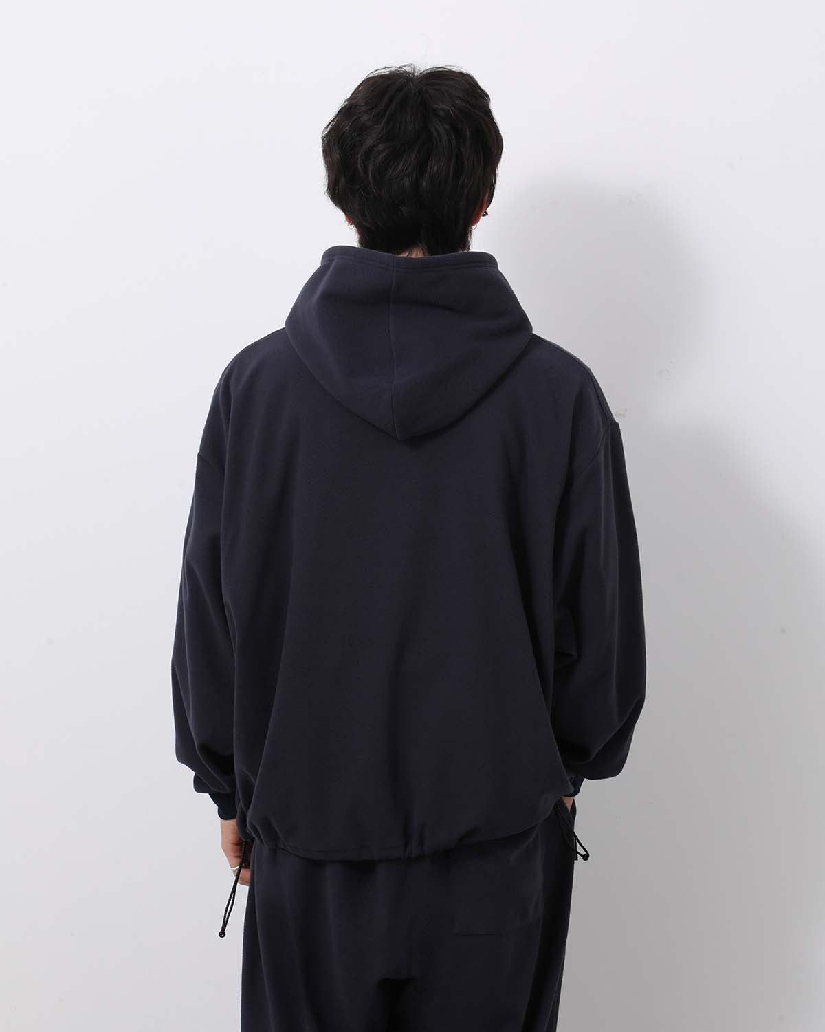 FLEECE SUPER BIG HOODY LS TEE