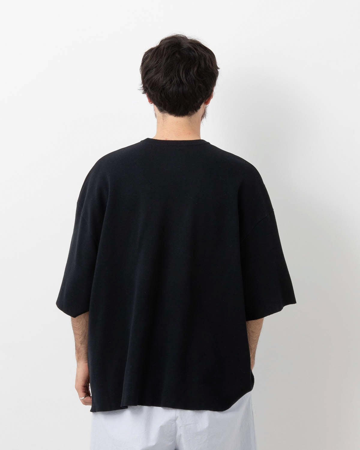 SUPER BIG SS COTTON KNIT TEE