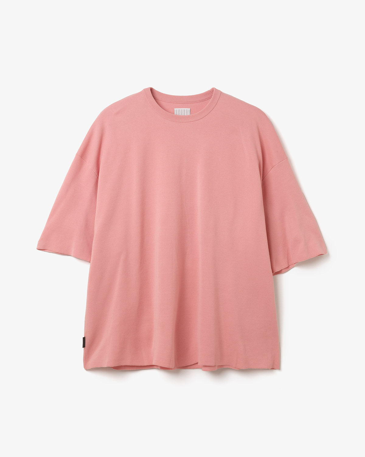 SUPER BIG SS COTTON KNIT TEE