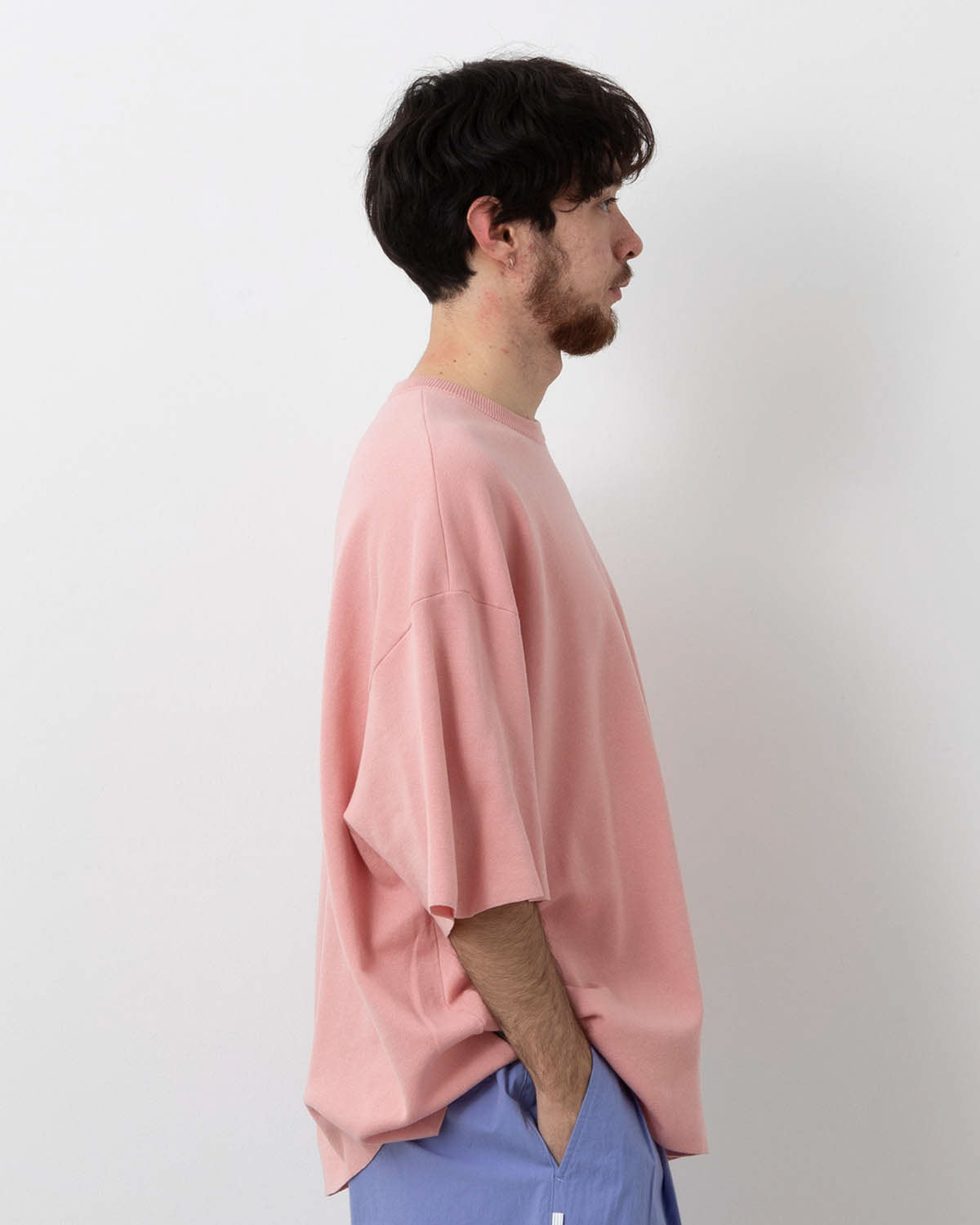 SUPER BIG SS COTTON KNIT TEE