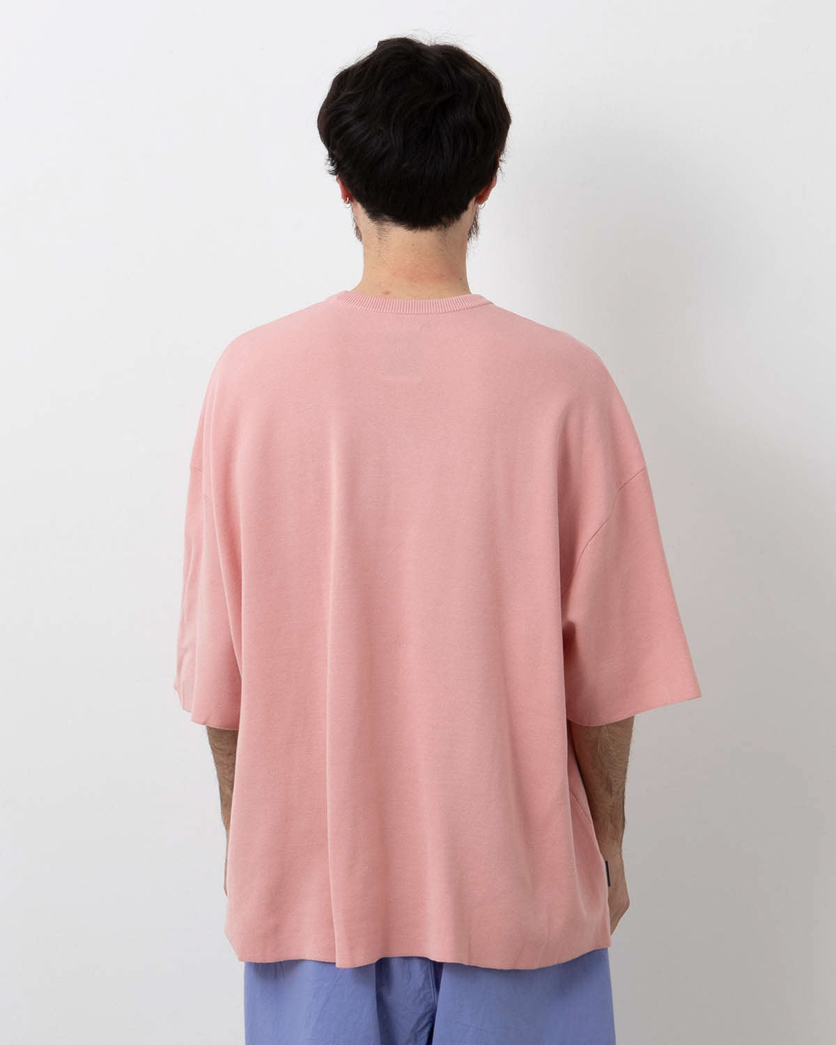 SUPER BIG SS COTTON KNIT TEE