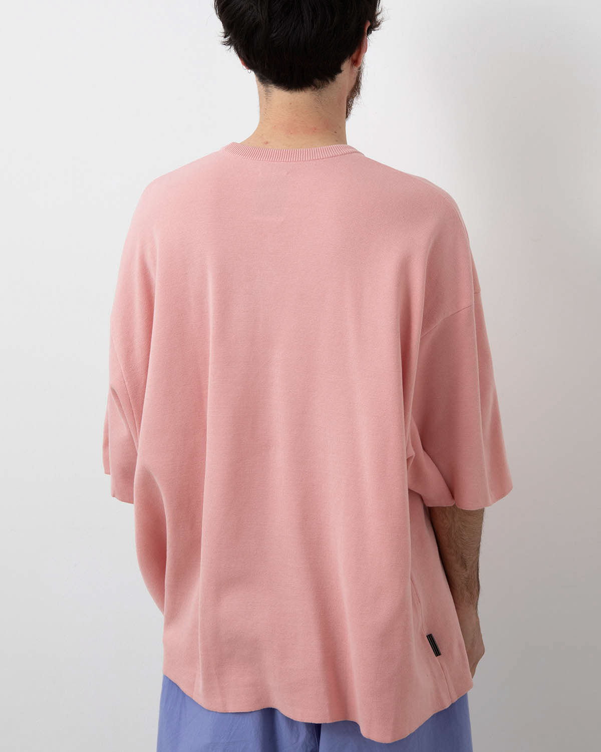 SUPER BIG SS COTTON KNIT TEE