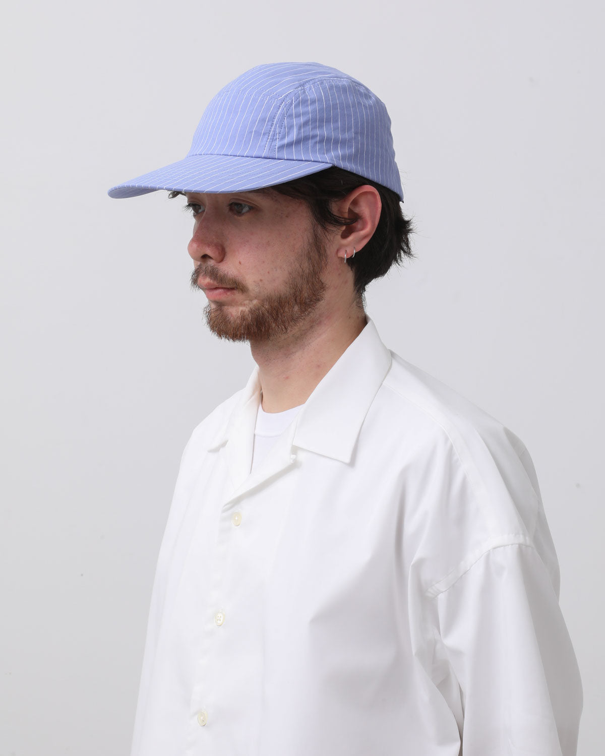 COTTON STRIPE JET CAP