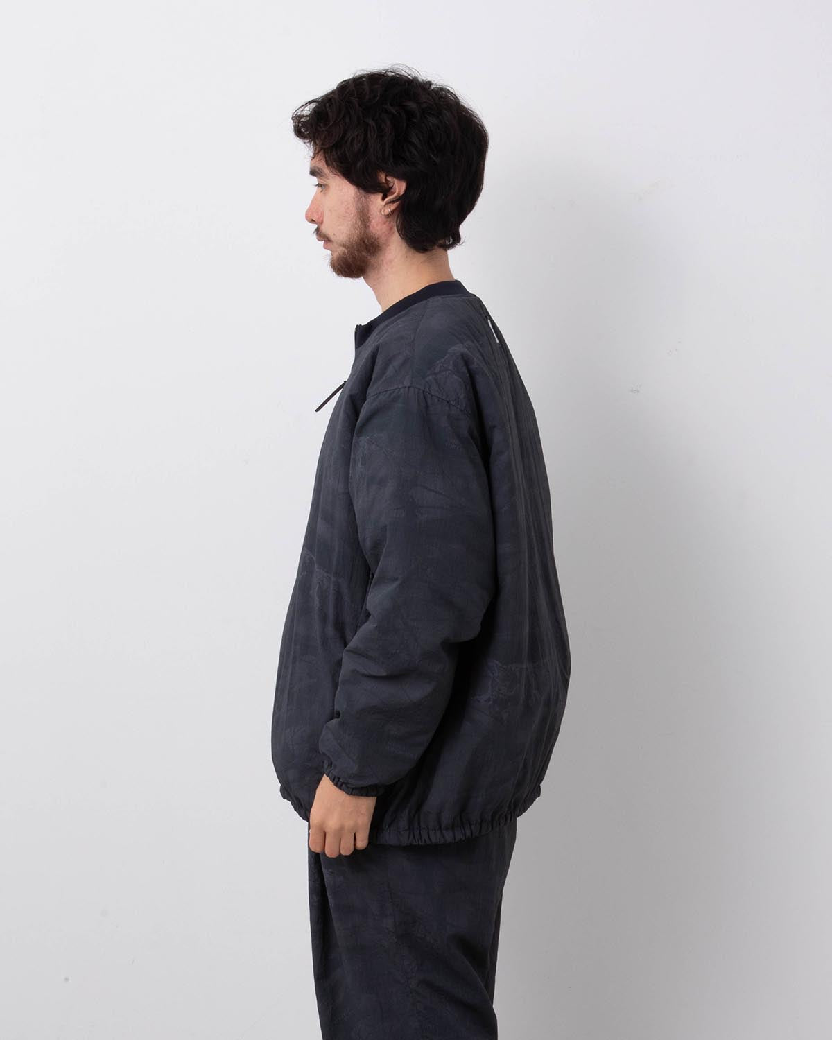 BASEBALL HALF ZIP JACKET