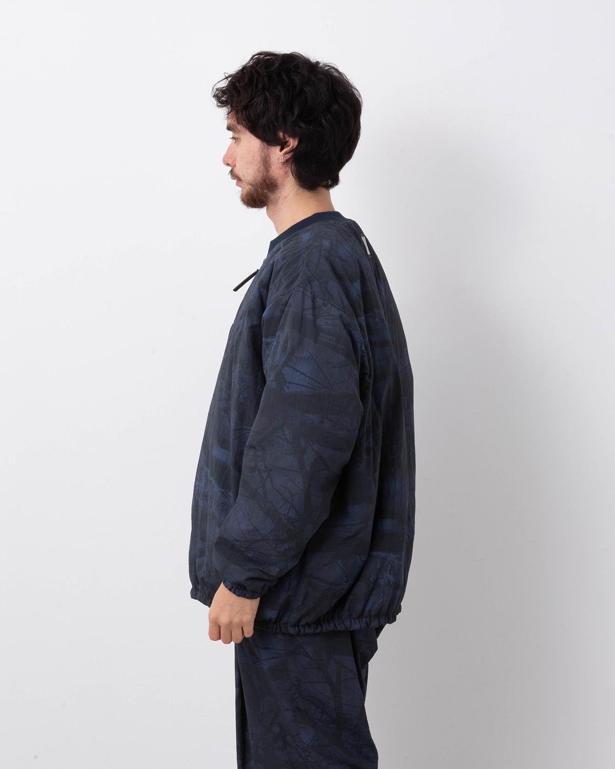 BASEBALL HALF ZIP JACKET