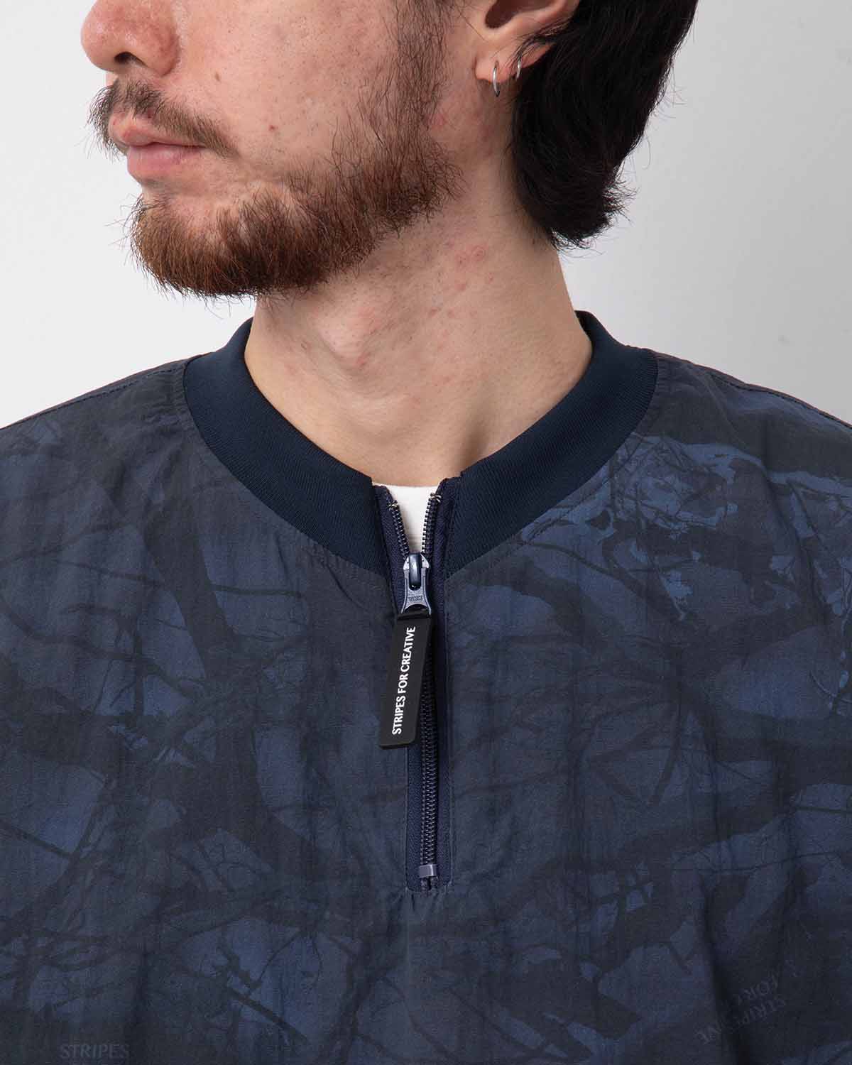 BASEBALL HALF ZIP JACKET