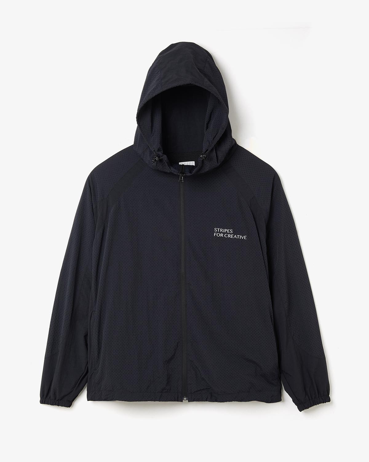 PUNCHING NYLON HOODY