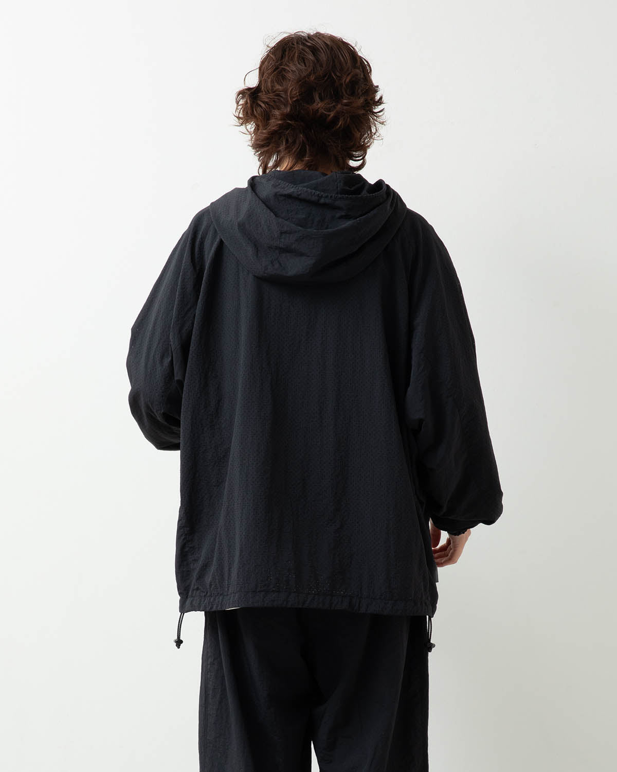 PUNCHING NYLON HOODY