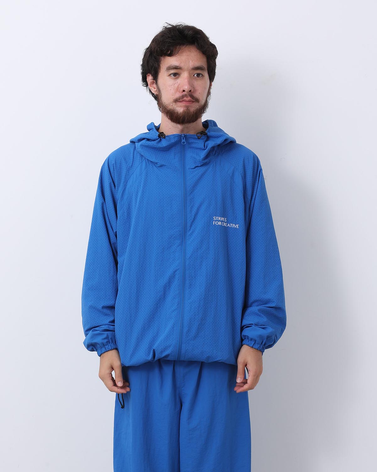 PUNCHING NYLON HOODY