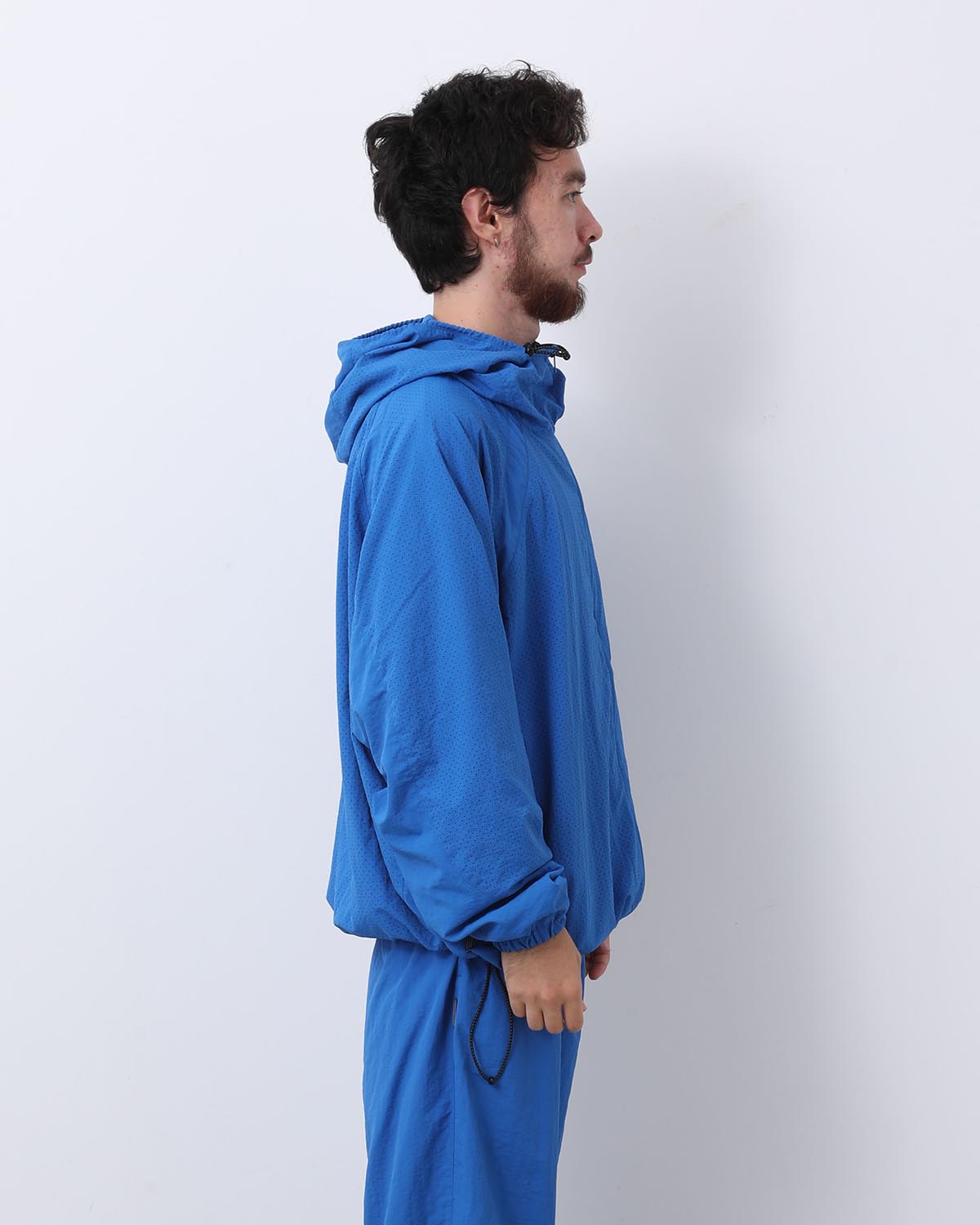 PUNCHING NYLON HOODY