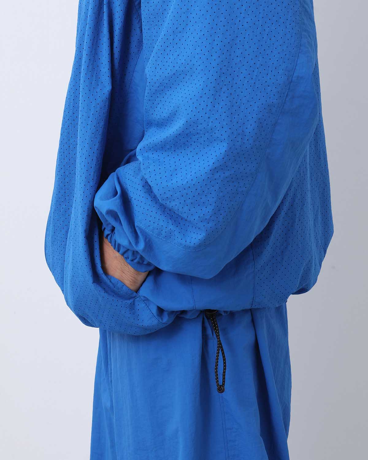 PUNCHING NYLON HOODY