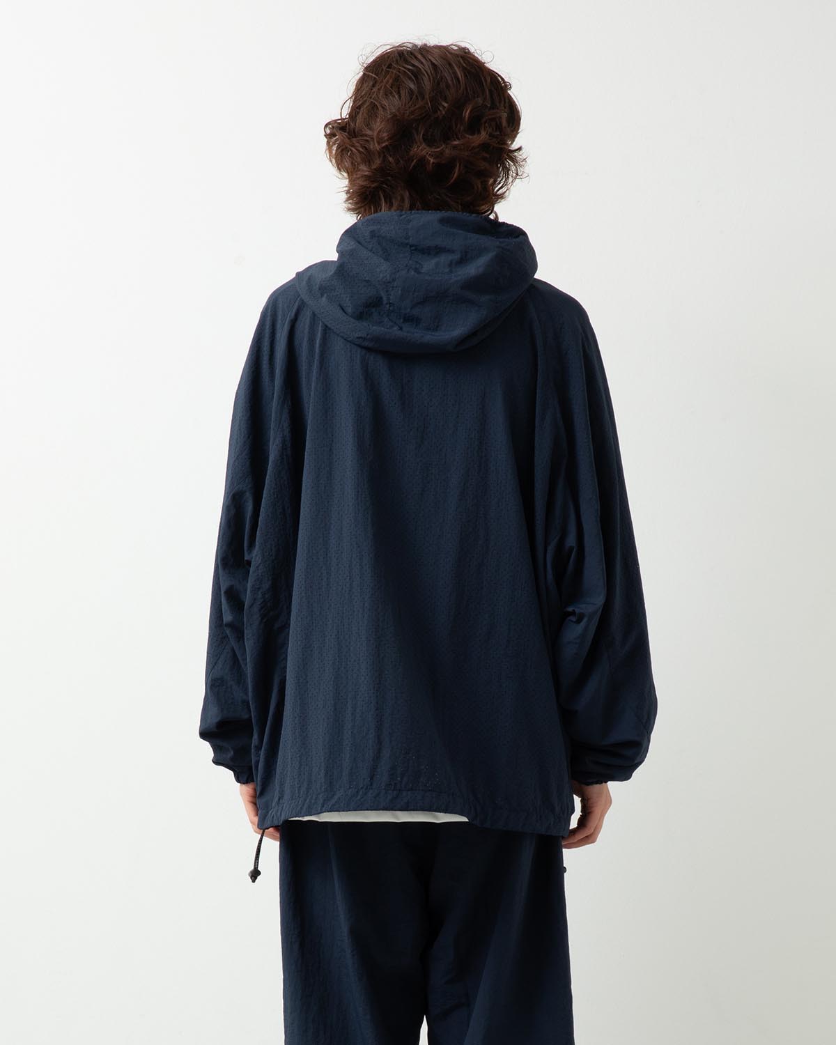 PUNCHING NYLON HOODY