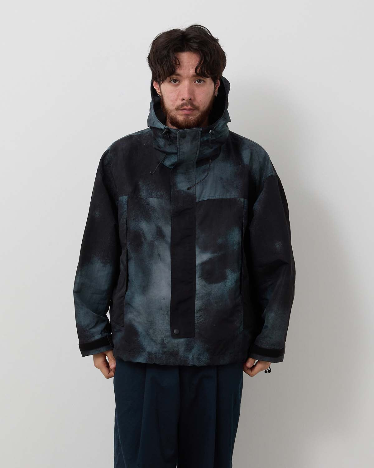 OG TIEDYE NYLON PULL OVER JACKET