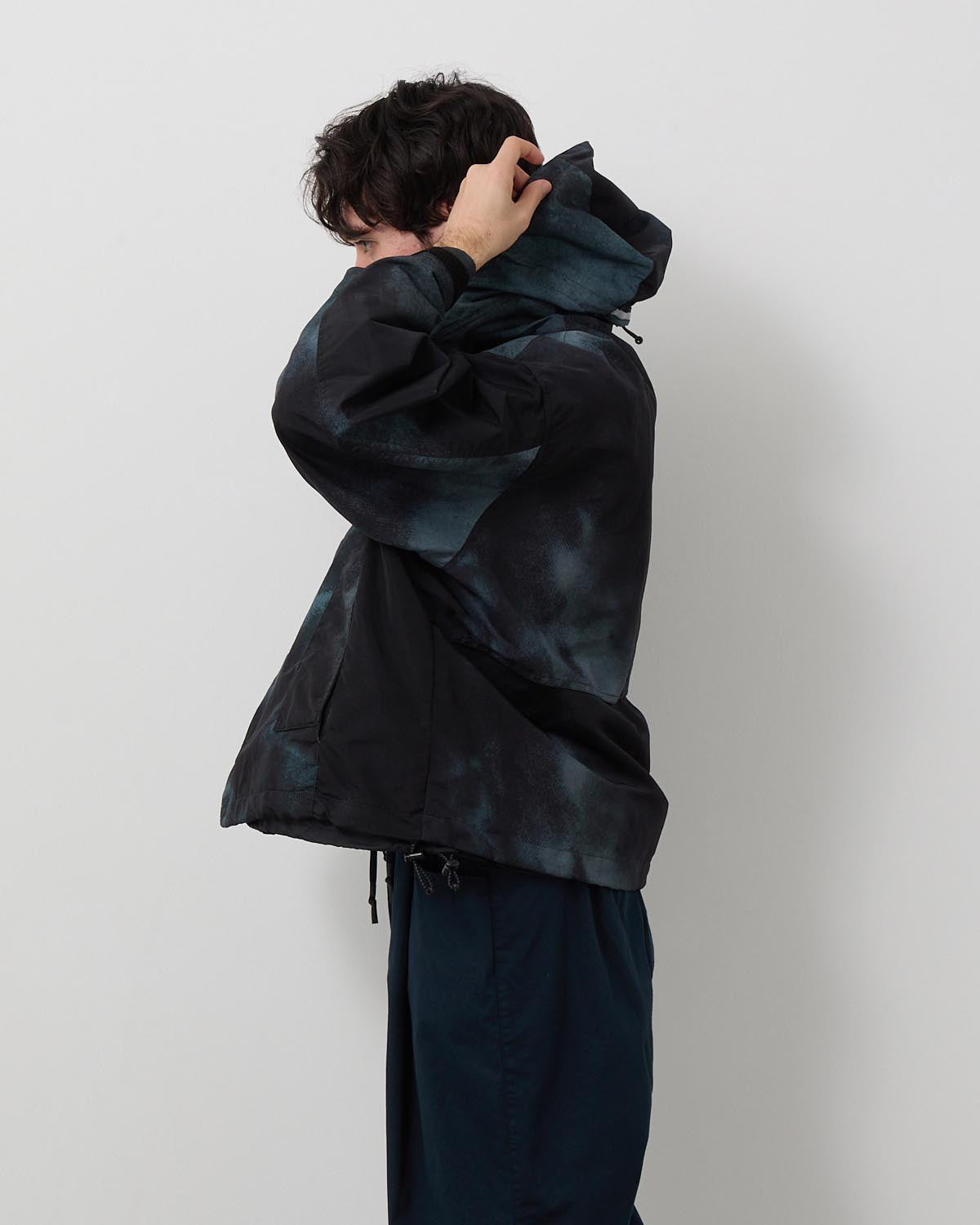 OG TIEDYE NYLON PULL OVER JACKET