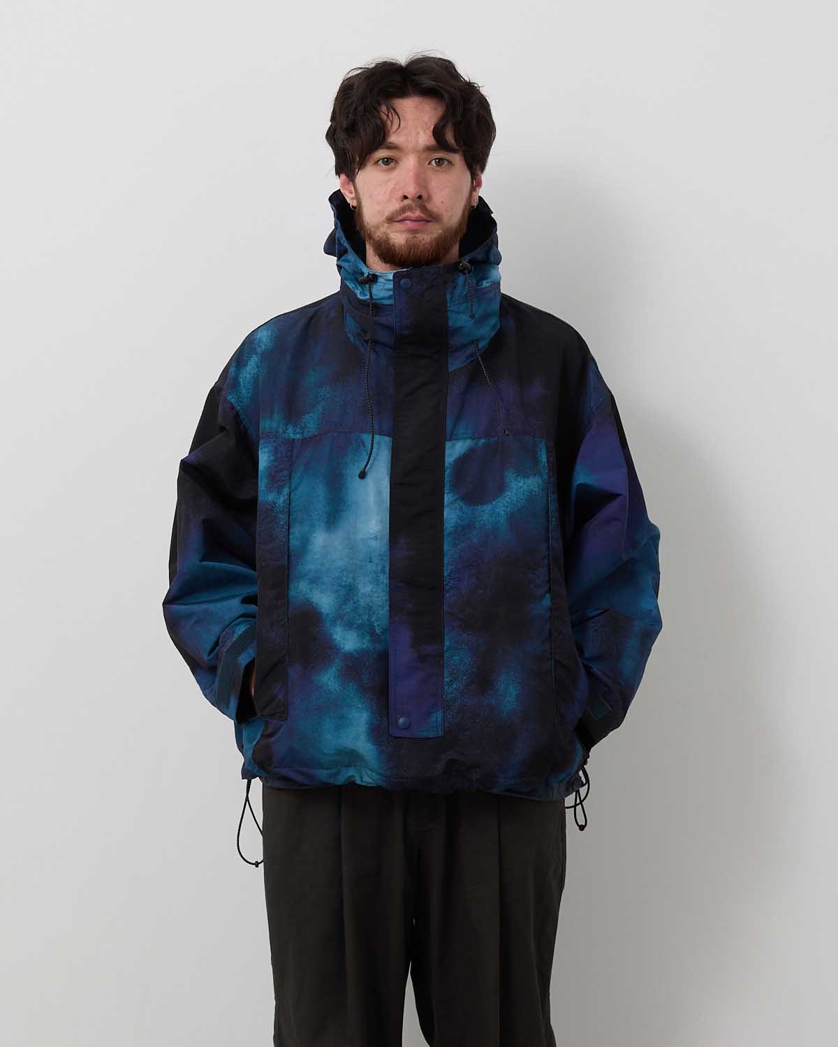 OG TIEDYE NYLON PULL OVER JACKET