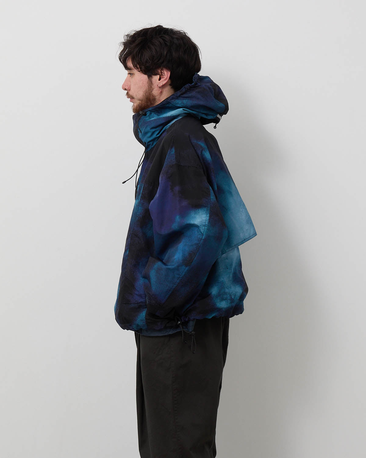 OG TIEDYE NYLON PULL OVER JACKET