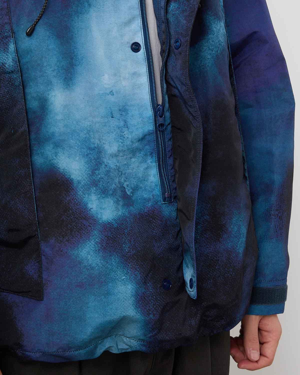 OG TIEDYE NYLON PULL OVER JACKET