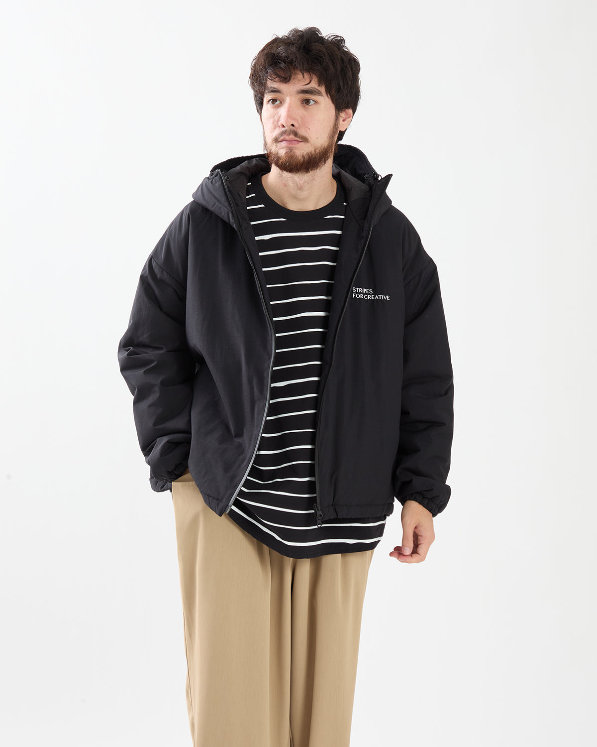 PADDED HOODY