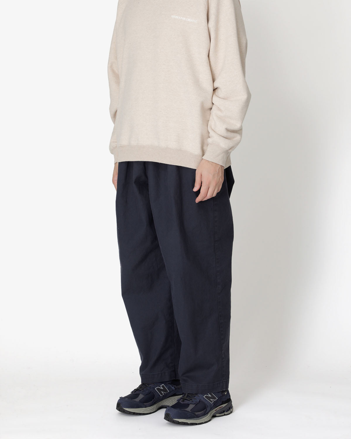 SUPER WIDE CHINO PANTS